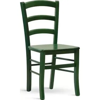 Jídelní židle Dřevěná židle Paysane COLOR - masiv verde - SLEVA 3% s kodem radost25