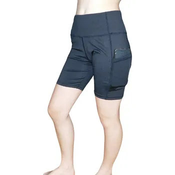 Dámské krátké legíny Elevek YJ-8, černé