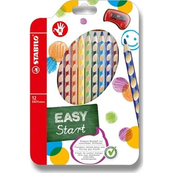 Kresba Pastelky Stabilo EASYcolors 12ks P + ořezávátko