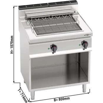 Kuchyňský gril G.Gastro Elektrický gril (8,1 kW)