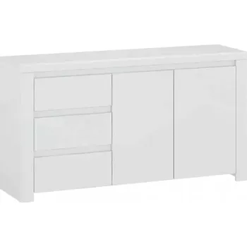 Komoda Komoda LINDY 2D3S - bílá - SLEVA 3% s kodem radost25