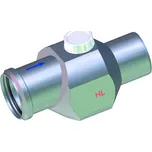 HL zpětná klapka 75 vodorovná i svislá DN75 HL4/7