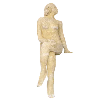 Zahradní dekorace ZahradniDekorace Sedící žena, výška 90 cm, 26 kg