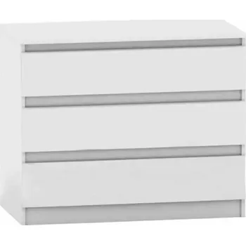 Komoda 3 šuplíková komoda HANY NEW 003 - bílá - SLEVA 3% s kodem radost25