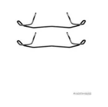 Brzdový kotouč Sada prislusenstvi, oblozeni kotoucove brzdy HERTH+BUSS JAKOPARTS J3662009