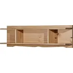 Nástěnná police CORONA vosk 16492 - SLEVA 3% s kodem radost25