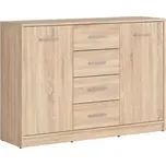 Nepo Plus Komoda KOM2D4S Dub sonoma - SLEVA 3% s kodem radost25