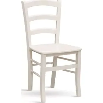 Jídelní židle Dřevěná židle Paysane COLOR - masiv bianco anilin - SLEVA 3% s kodem radost25