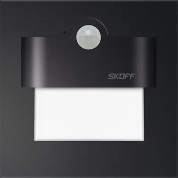 Nástěnné svítidlo LED svítidlo orientační SKOFF Tango 120 Senzor Light 230 V AC 2,4 W IP20 LED 3000K 120o černá