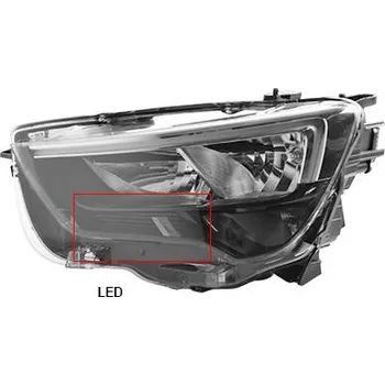 Přední světlomet Hlavní světlomet VAN WEZEL 3803963