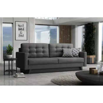 Pohovka Pohovka Florencie Malmo 95/Zygzak grafit/Bella 096 - doprava zdarma - SLEVA 3% s kodem radost25