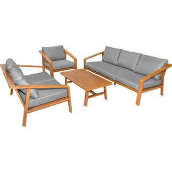 Zahradní sestava Mamido Sada hliníkového ratanového nábytku se stolem