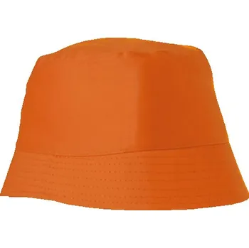 Klobouk L-Merch Bavlněný klobouček proti slunci C150 Orange one size