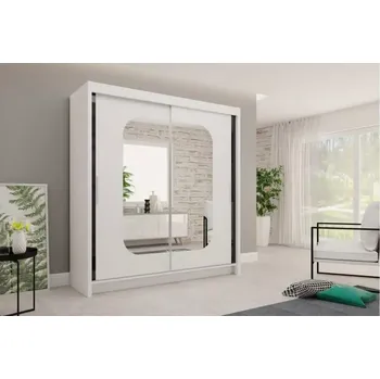 Šatní skříň Skříň Mario 150 bílá - doprava zdarma - SLEVA 3% s kodem radost25