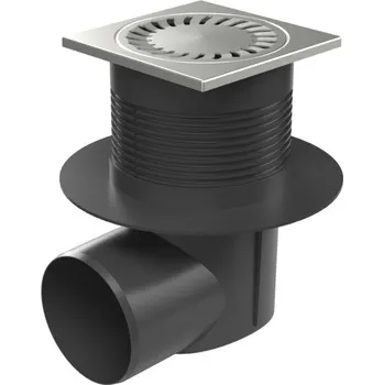 kanalizace Kanalizační vpusť boční D110, NEPTUN, límec, nerez mřížka