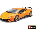 Bburago 1:24 Lamborghini Huracan Performance oranžová 18-21092