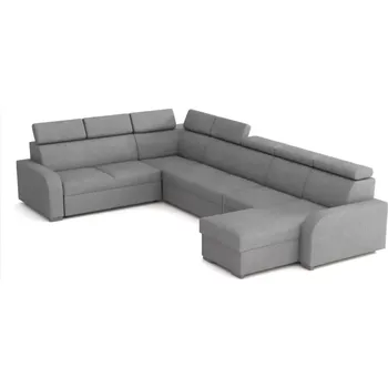 Sedací souprava Sedací souprava Norway U 2F-R-2UP-1-OTO sv.šedá - doprava zdarma - SLEVA 3% s kodem radost25