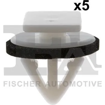 Lišta karosérie Klip, ozdobná / ochranná lišta FA1 89-40006.5