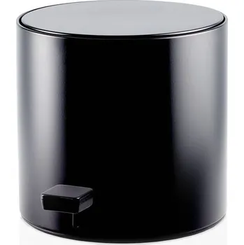 Úložný box Decor Walther, Koš na odpadky do koupelny Bar 23 cm černý matný - Formadore
