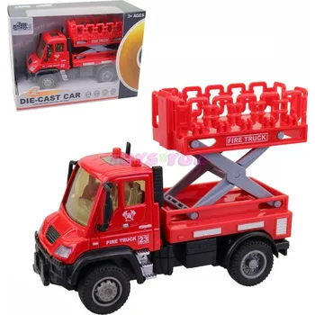 autíčko Auto hasičské na zpětný chod, 12,5 x 6,5 x 7,5 cm