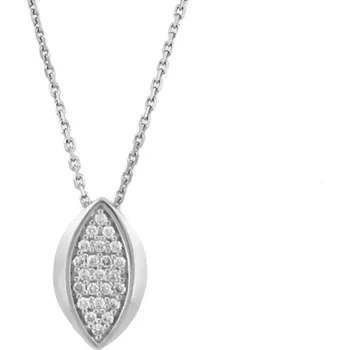 Přívěsek Gems Diamantový přívěsek z bílého zlata 0,12ct