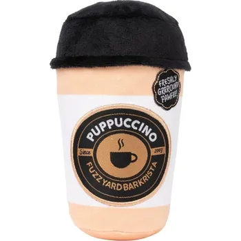 Hračka pro psa FuzzYard plyšové Puppuccino pro psy 15 cm