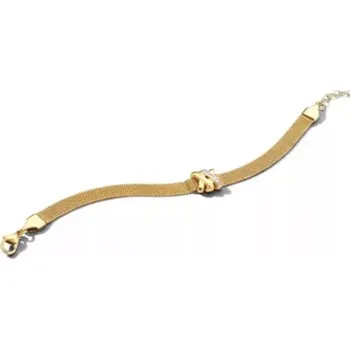 Náramek Victoria white stone VBFACA76421 náramek Gold