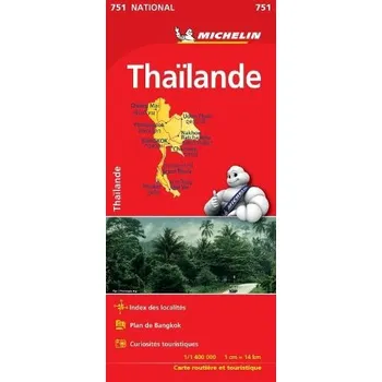 Thailand - Michelin National Map 751 - Michelin