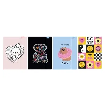 Dětské zboží Teczka z gumką A4 No Name - Dziewczynka mix