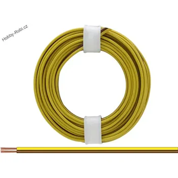 Modelová železnice Dvoulinka žlutá hnědá 0,25 mm 5 m - Donau 225-38