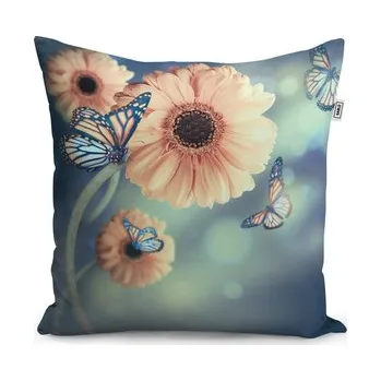 Polštář Květinová abstrakce: 60x60 cm