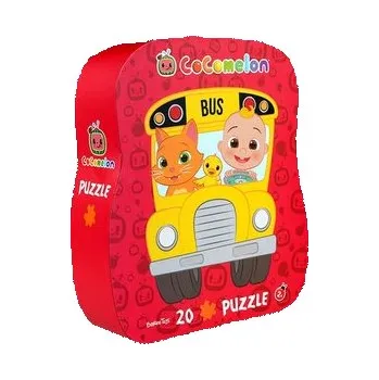 Puzzle Puzzle dla dzieci w ozdobnym pudełku Autobus