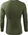 Pánské tričko Malfini Fit-T LS 119 khaki