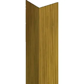 Podlahová lišta Rohová lišta PVC 20 x 20 x 2900 mm