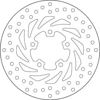 Brzdový kotouč Brzdový kotouč BREMBO Oro Fix - 68B40732 APRILIA Sportcity Cube 125 2009-2013