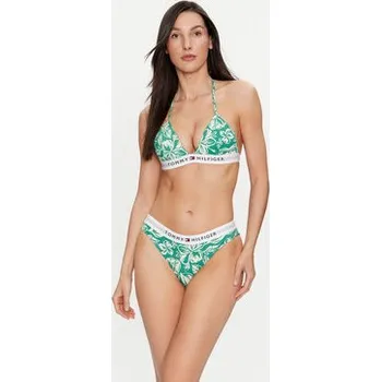 Dámské plavky Tommy Hilfiger Spodní část bikin UW0UW05365 Zelená XS