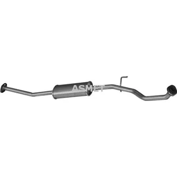 Výfukový systém Stredni tlumic vyfuku ASMET 14.045