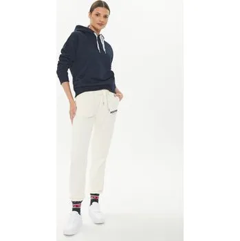 Pánská mikina Tommy Jeans Mikina Logo Drawcord DW0DW17794 Tmavomodrá Boxy Fit L