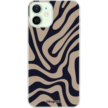 Odolné silikonové pouzdro iSaprio - Zebra Black - iPhone 12 mini