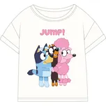 Bluey - licence Dívčí tričko - Bluey 5202013, smetanová Barva: Bílá, Velikost: 98