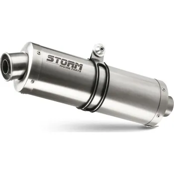 Auto-moto Koncovka výfuku STORM OVAL S.042.LX2 Nerez