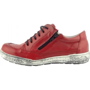 Dámské polobotky Kristofer polobotky 2005 K3 červená, velikost 37