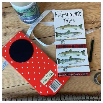 Set školních potřeb Lista zakupów z magnesem MNP23 Ryby