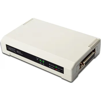 Tiskový server Digitus DN-13006-1 tiskový server Ethernet LAN Bílá