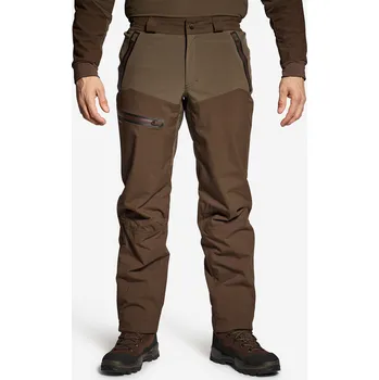 Pánské kalhoty SOLOGNAC Lovecké kalhoty nepromokavé Renfort 900 M KAŠTANOVÁ