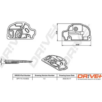 Hydraulický filtr Sada hydraulického filtru, automatická převodovka Dr!ve+ DP1110.14.0032