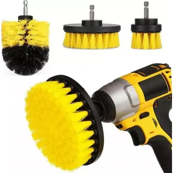 Sada čistících kartáčů na vrtačku | Sada 3 kusy