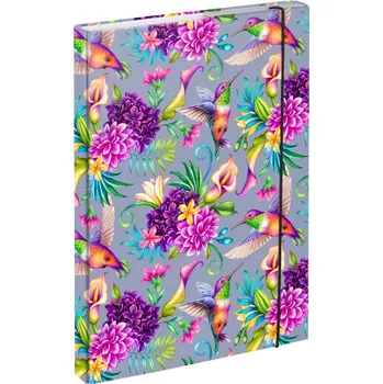 Školní batoh Desky na školní sešity Baagl A4, Kolibřík