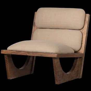 Křeslo BePureHome Designové křeslo OPULENT světlé 801395-N