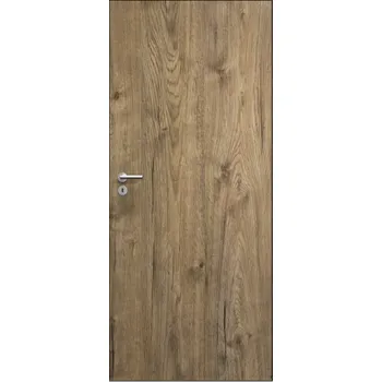 Interiérové dveře Dveře do skryté zárubně - plné - CPL LAMINÁT DUB SHERWOOD Průchozí výška (cm): 197, Průchzí šířka (cm): 120